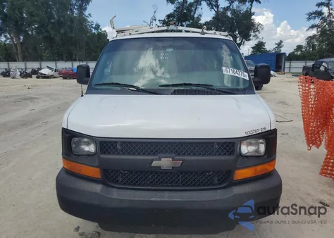 2016 Chevrolet Express G2500 from USA, damaged, VIN 1GCWGAFF6G1238561
